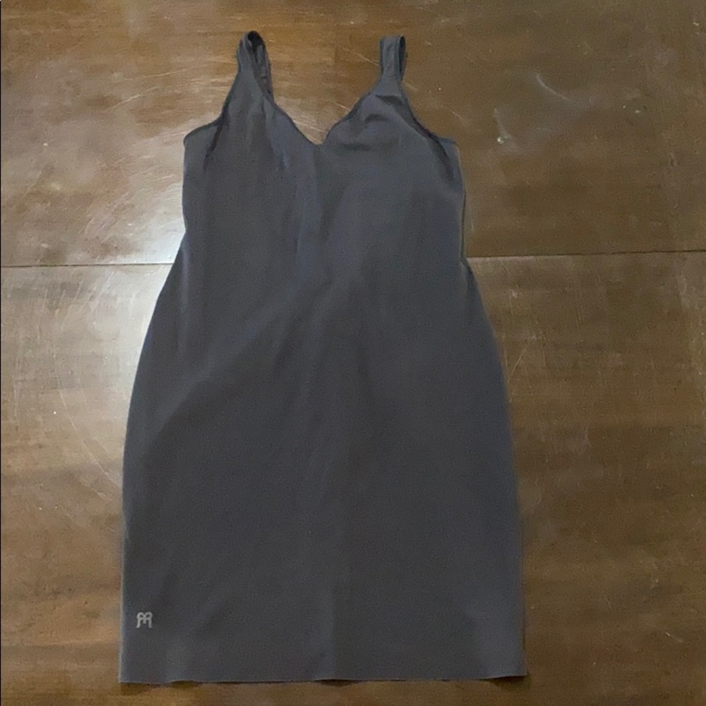 Ruby Ribbon V-Neck Slip